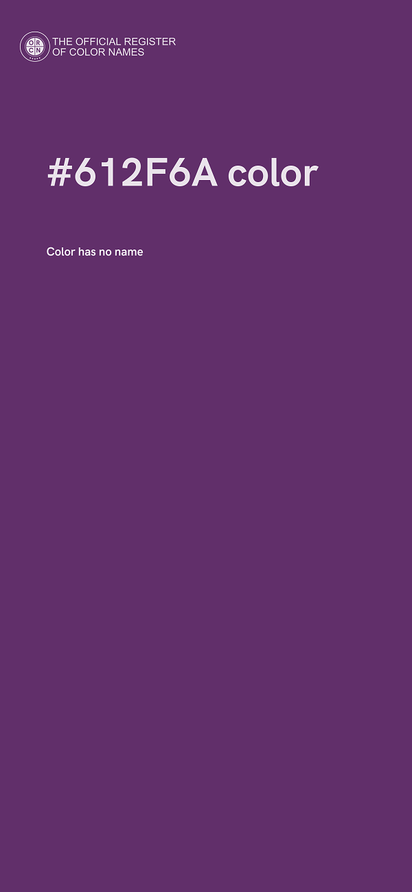 #612F6A color image