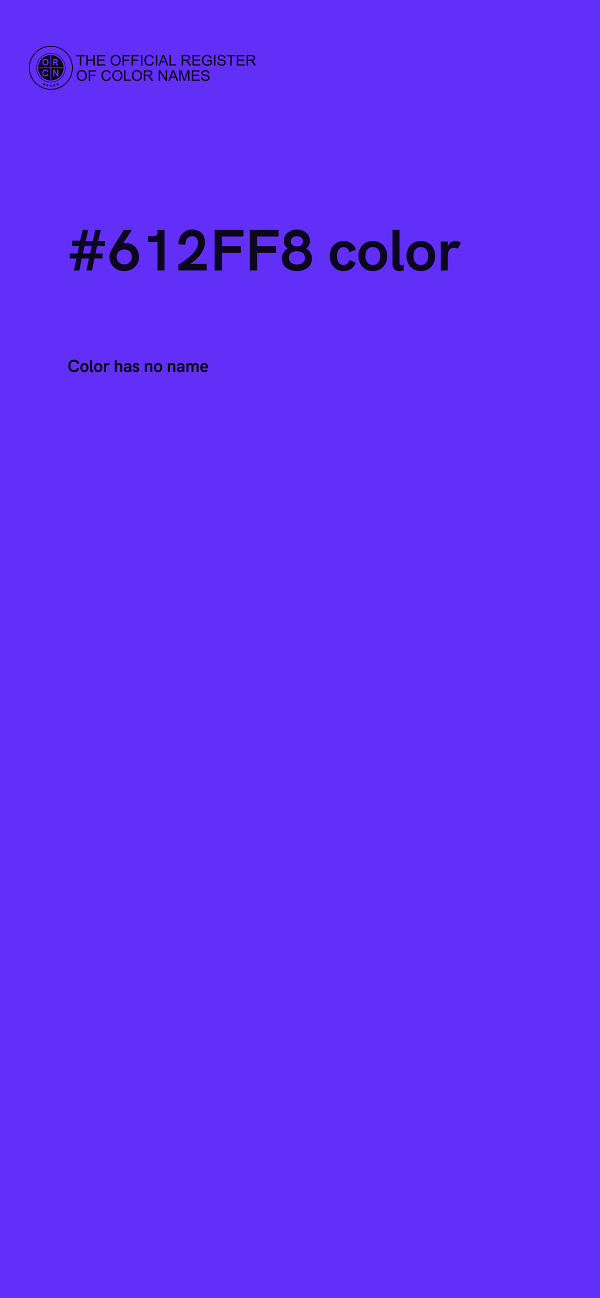 #612FF8 color image