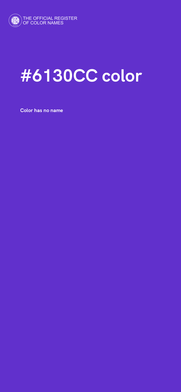 #6130CC color image