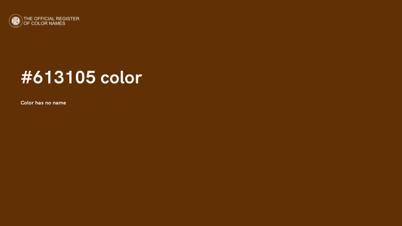 #613105 color image