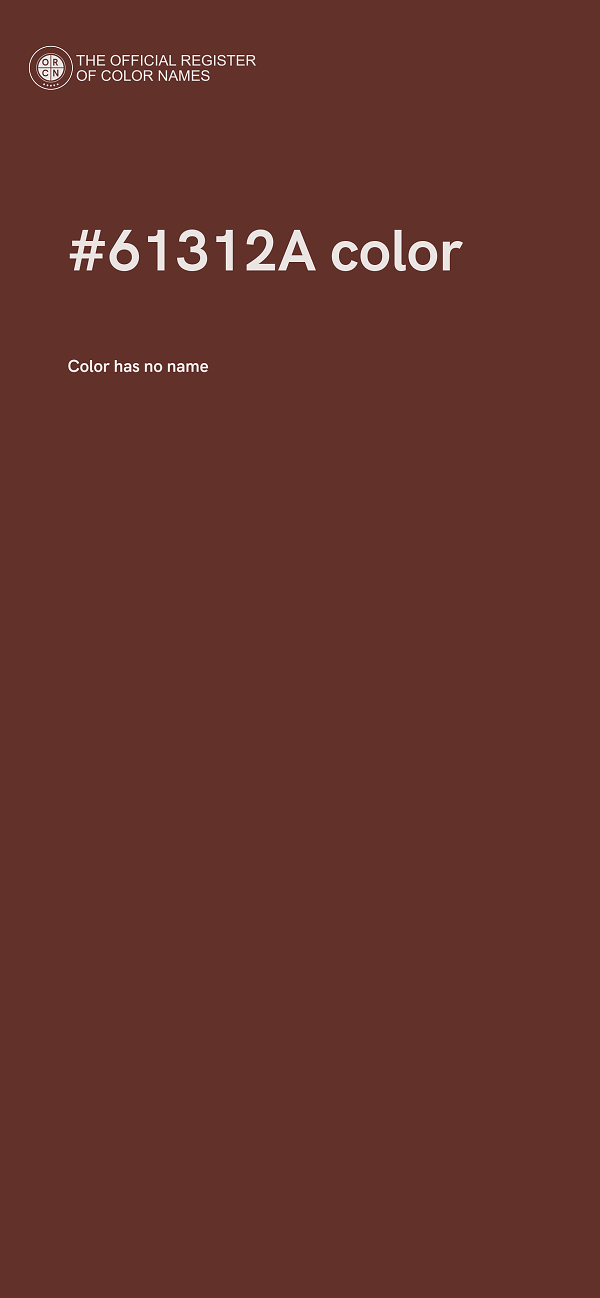 #61312A color image
