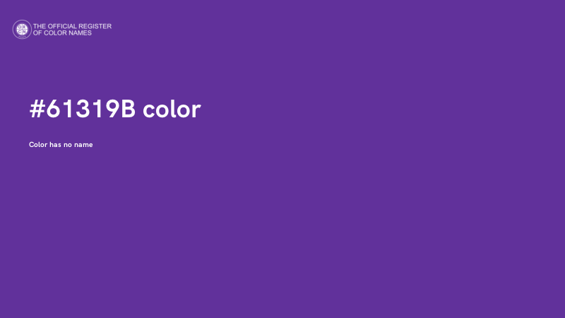#61319B color image