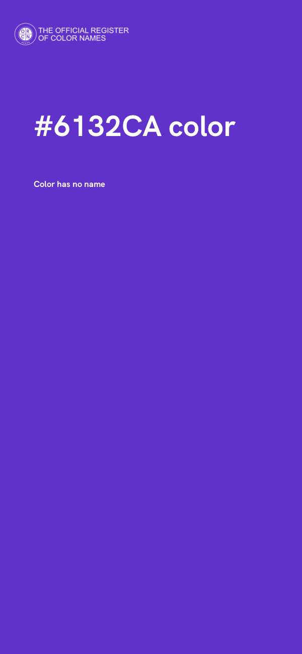 #6132CA color image