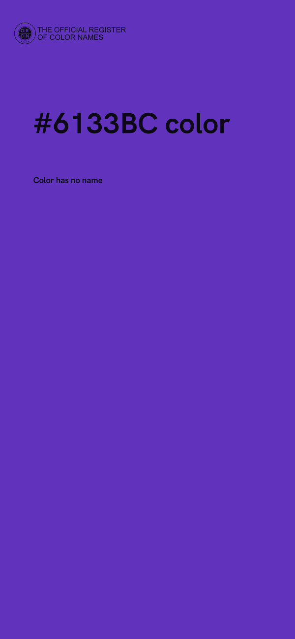 #6133BC color image