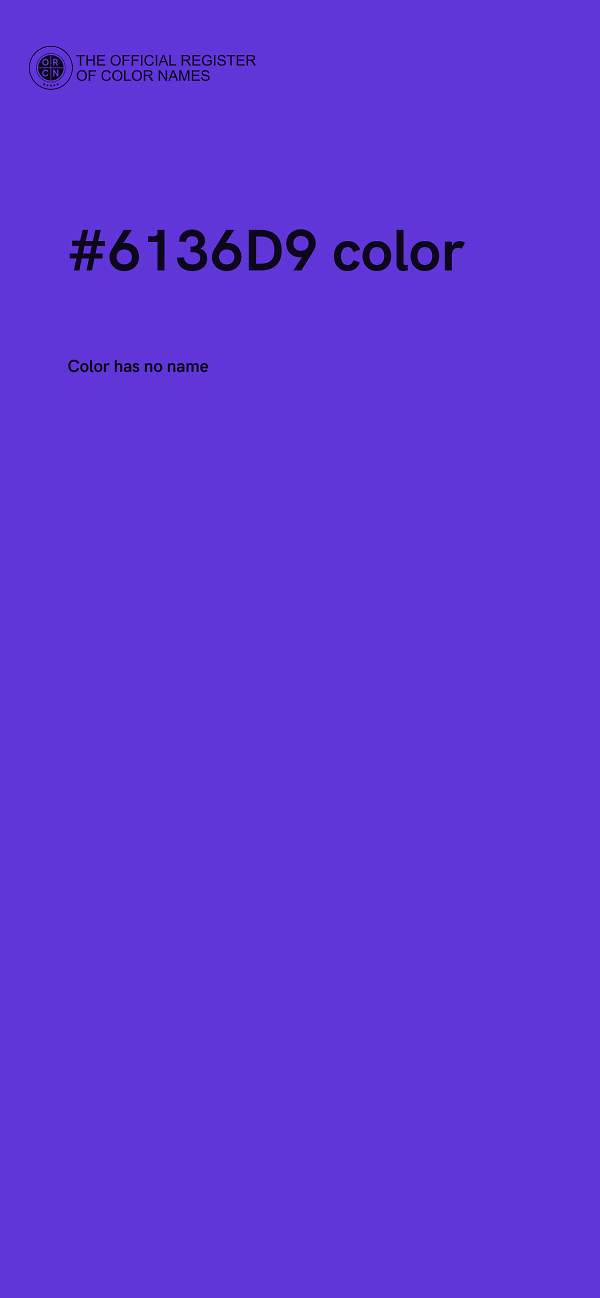 #6136D9 color image