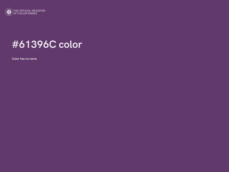 #61396C color image