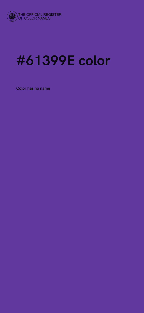 #61399E color image