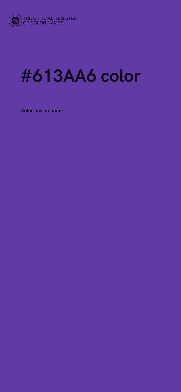 #613AA6 color image