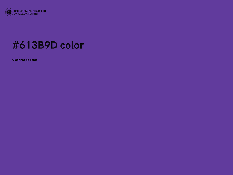 #613B9D color image