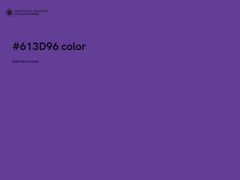 #613D96 color image