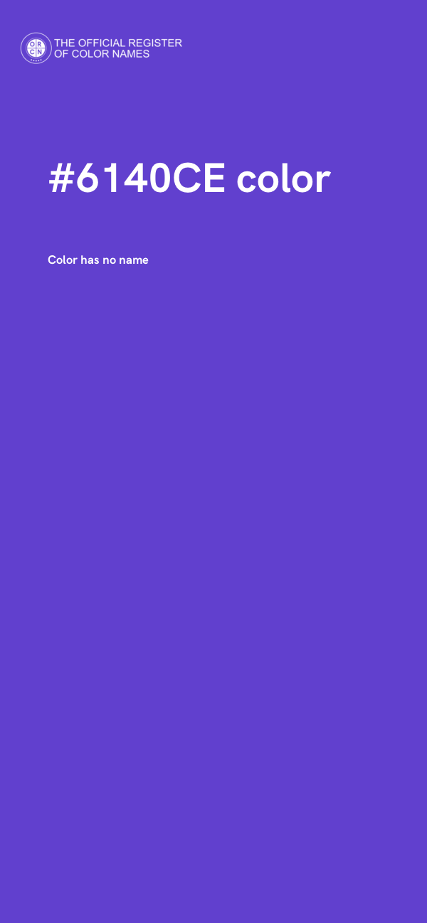 #6140CE color image