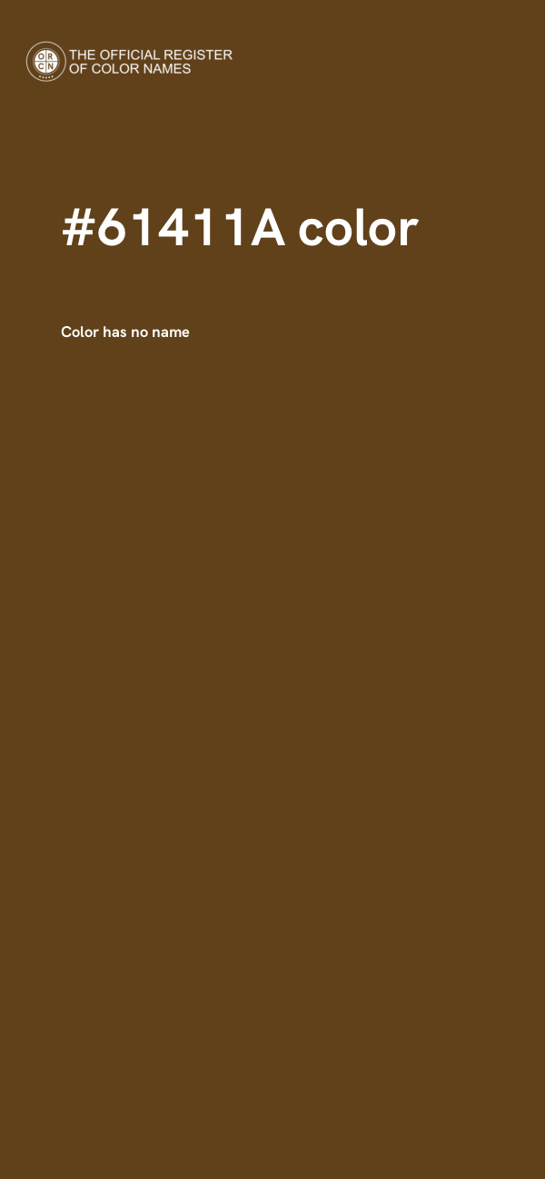 #61411A color image