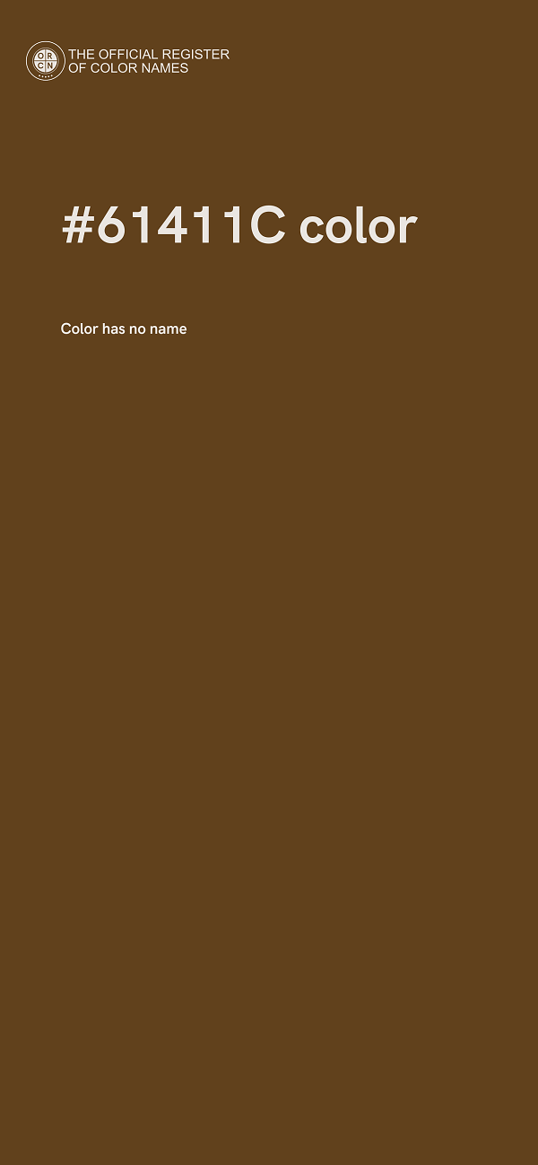 #61411C color image