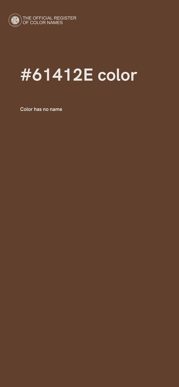 #61412E color image