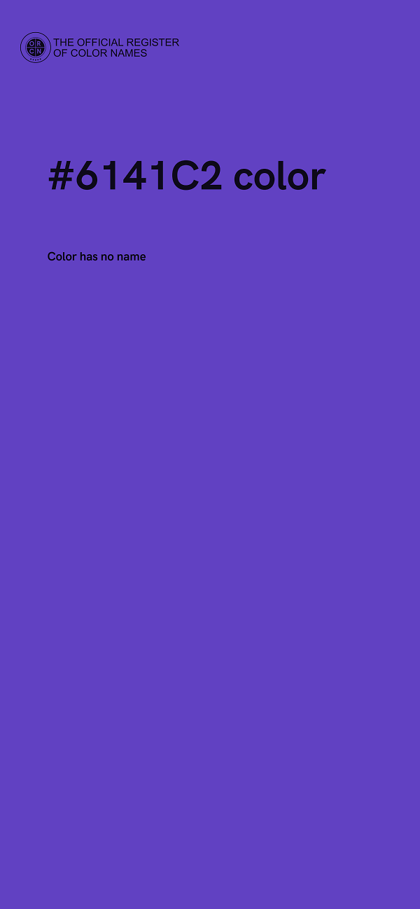 #6141C2 color image