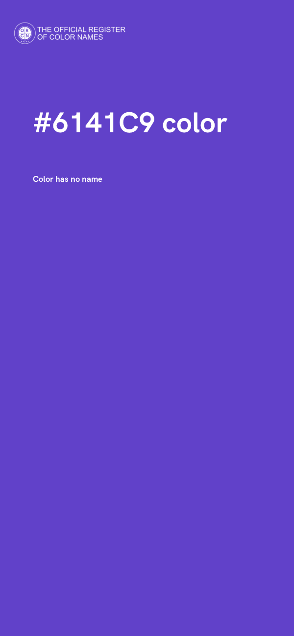 #6141C9 color image