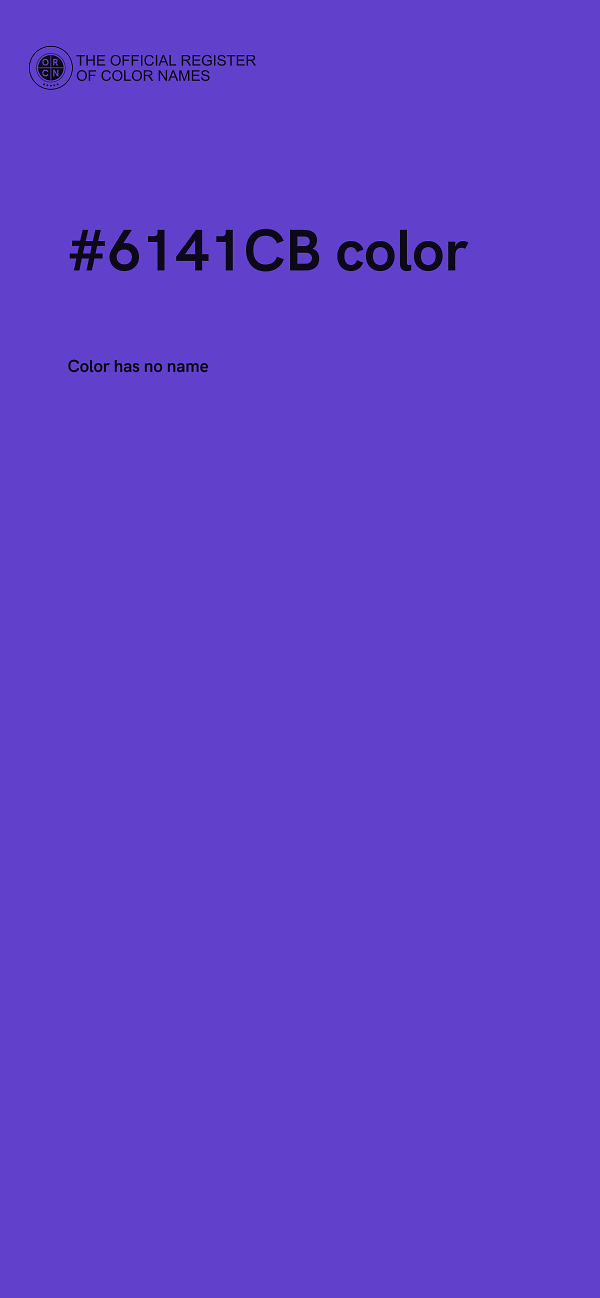 #6141CB color image