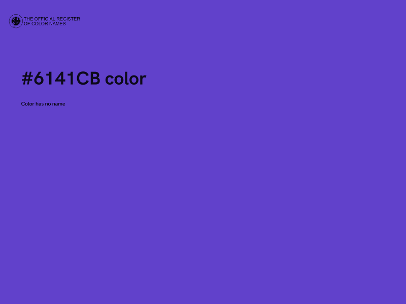 #6141CB color image