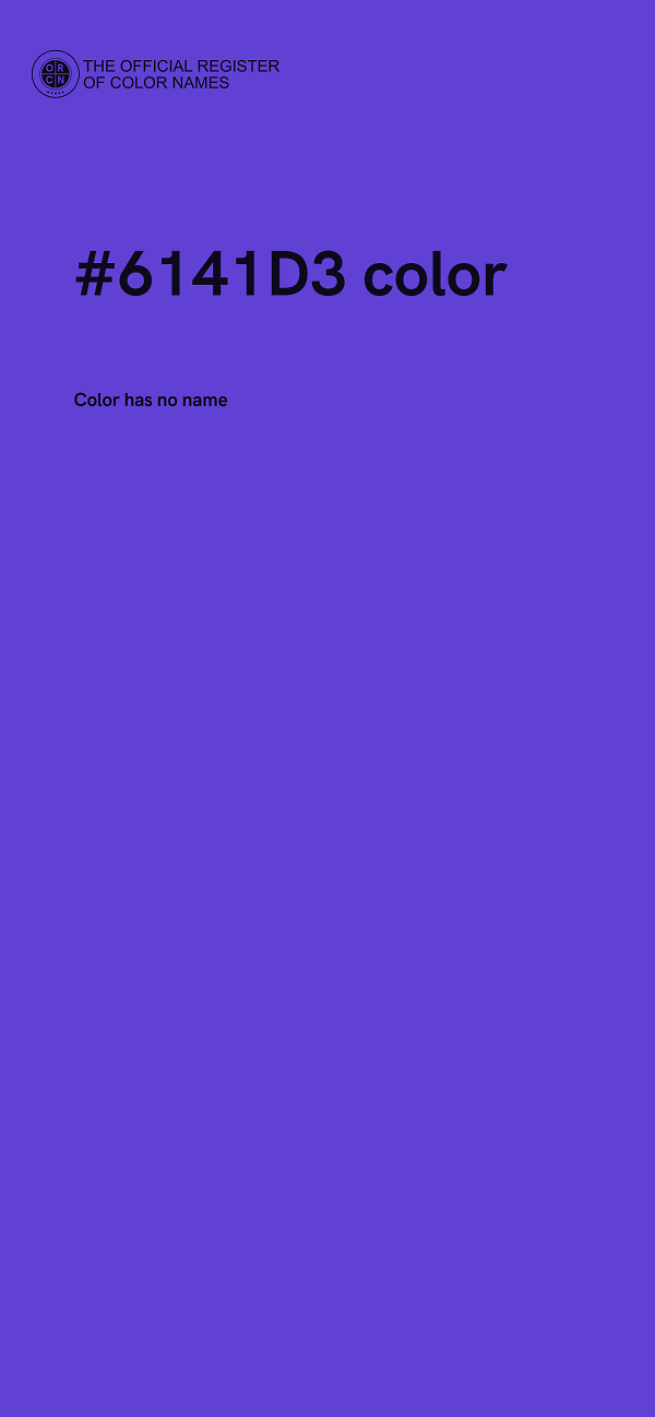 #6141D3 color image