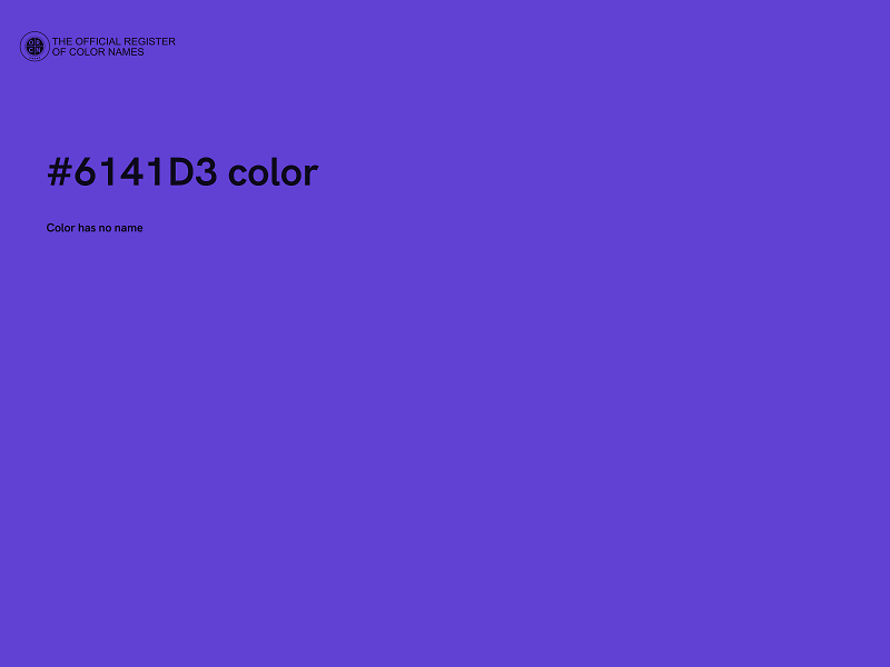 #6141D3 color image