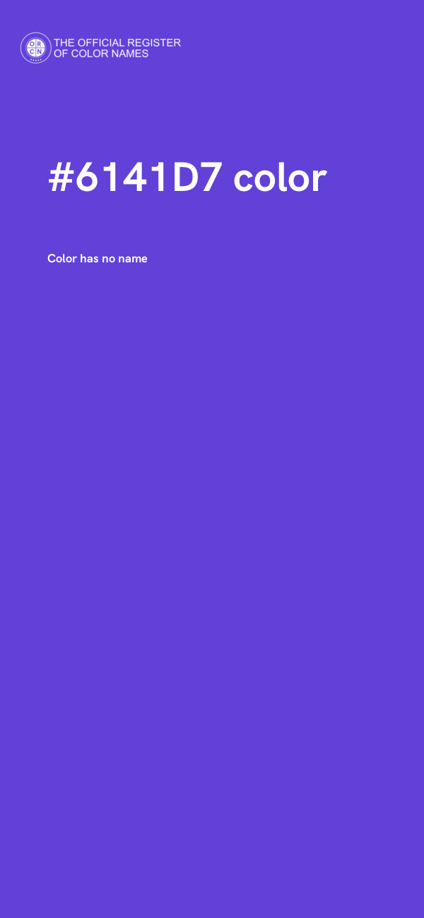 #6141D7 color image