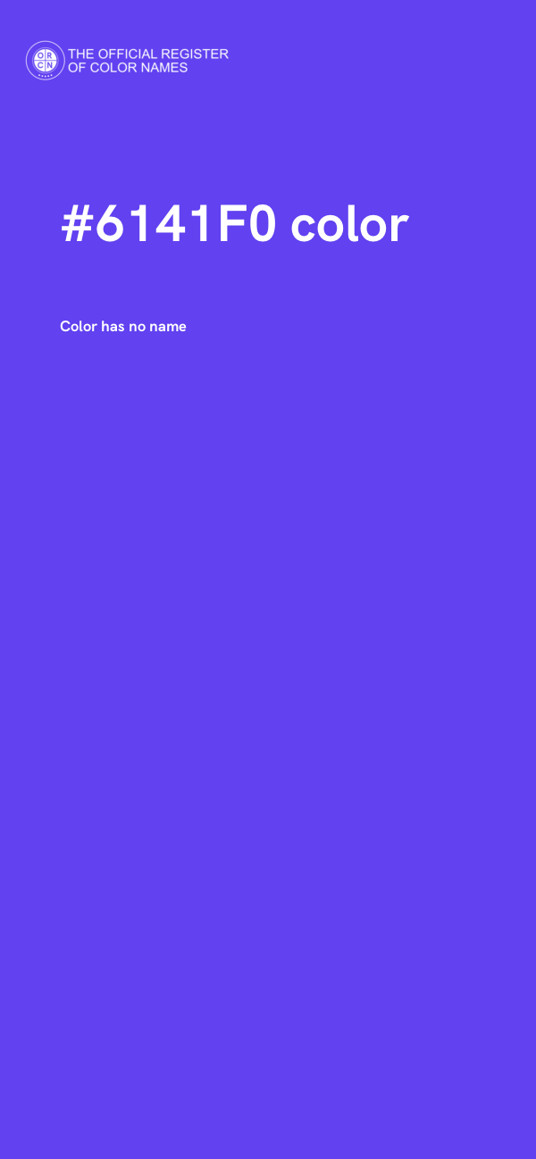 #6141F0 color image