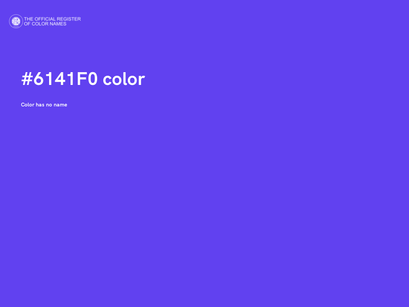 #6141F0 color image