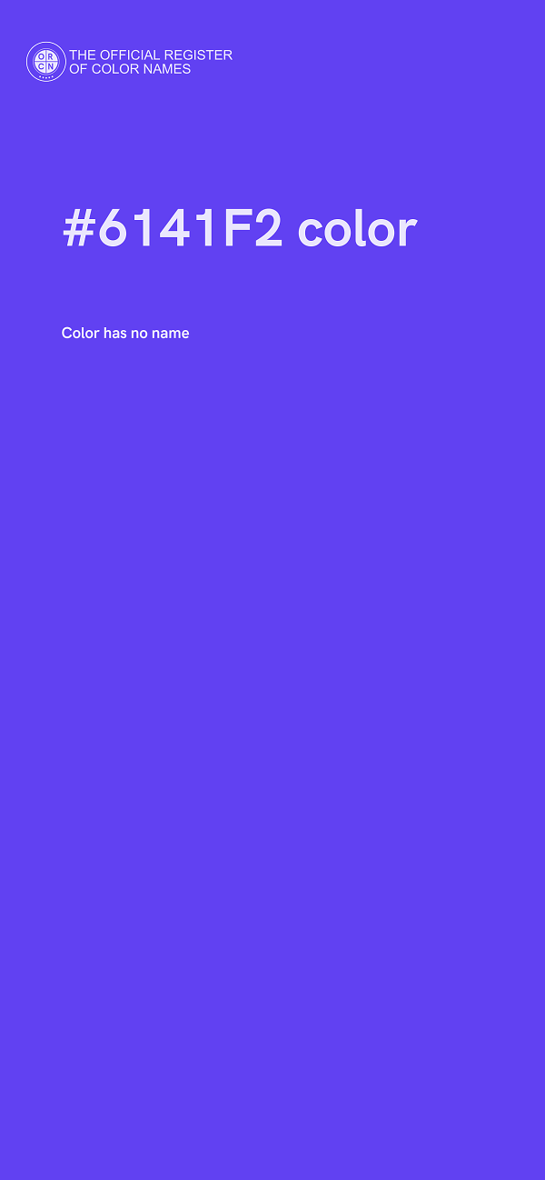 #6141F2 color image