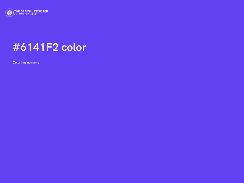 #6141F2 color image