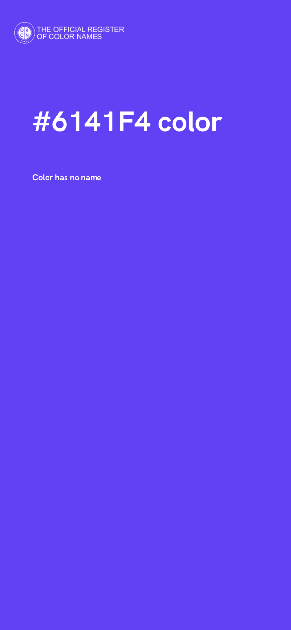 #6141F4 color image