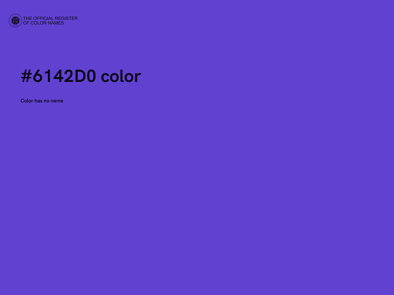 #6142D0 color image