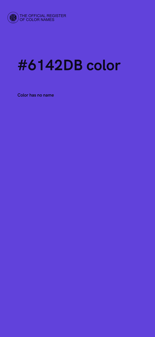 #6142DB color image