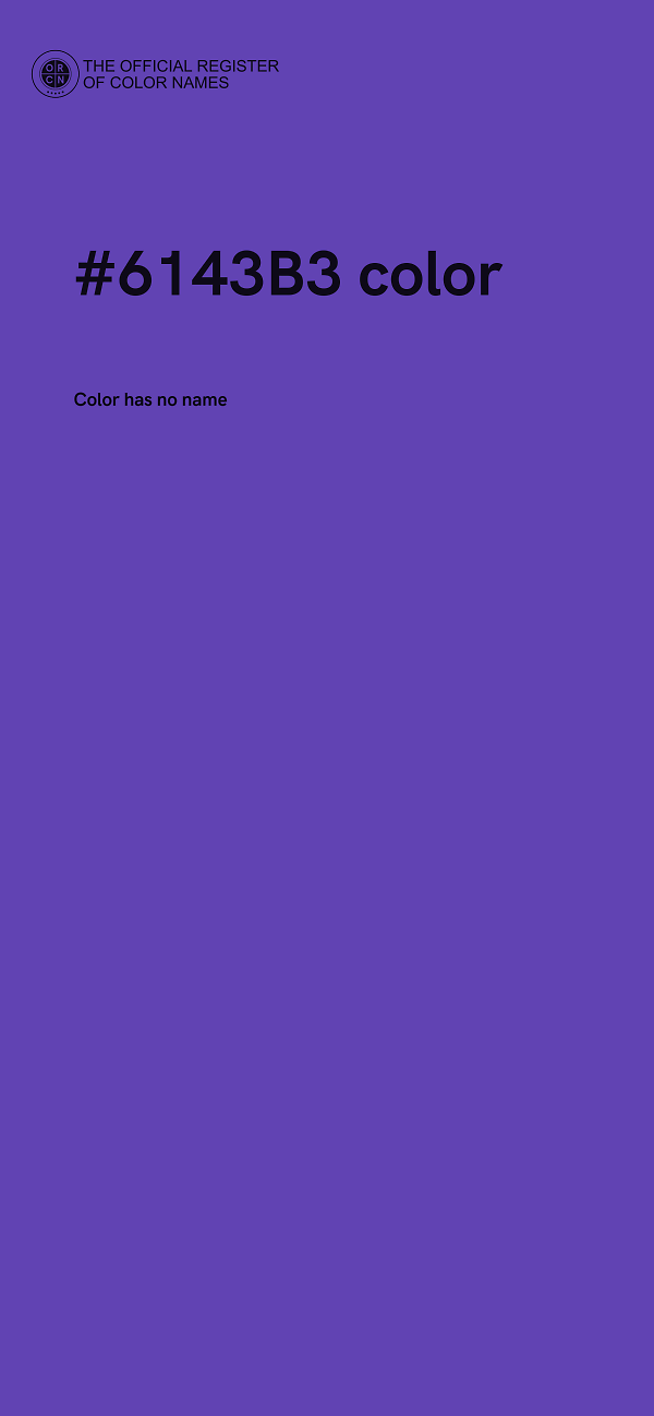 #6143B3 color image