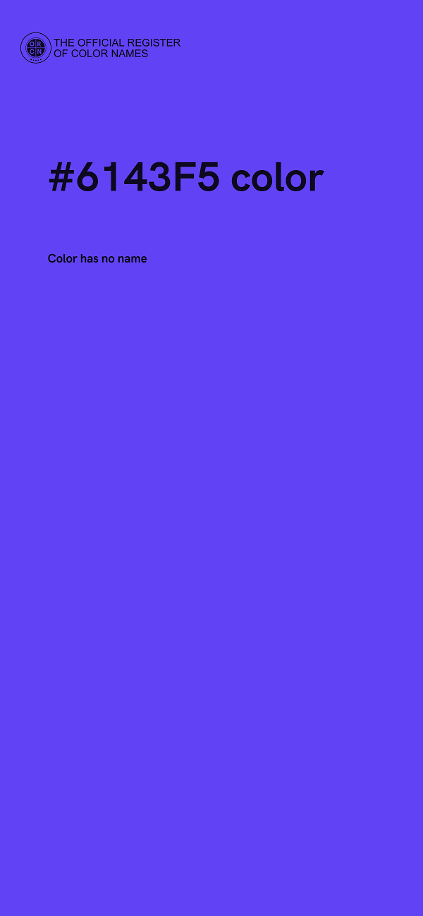 #6143F5 color image
