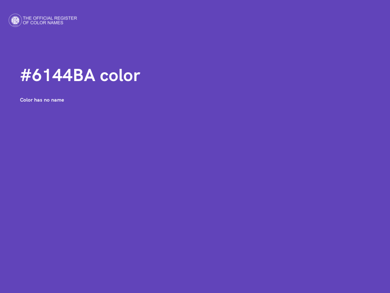 #6144BA color image