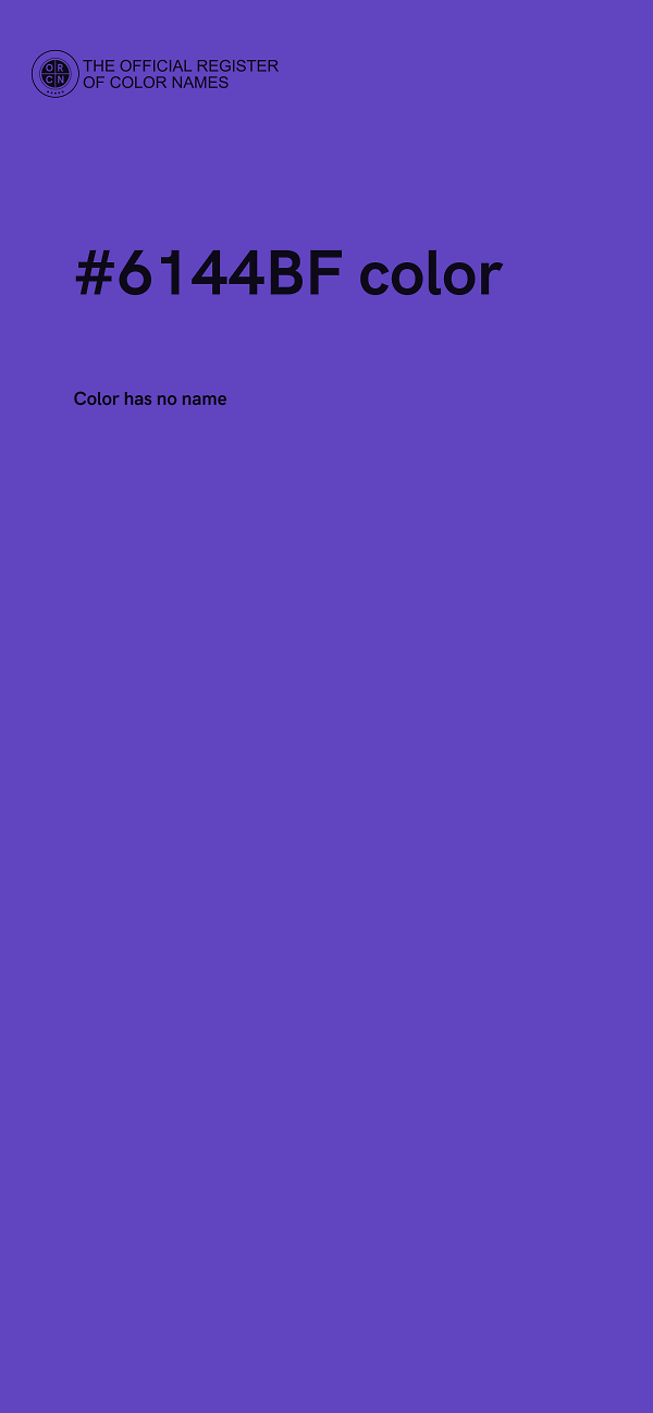 #6144BF color image