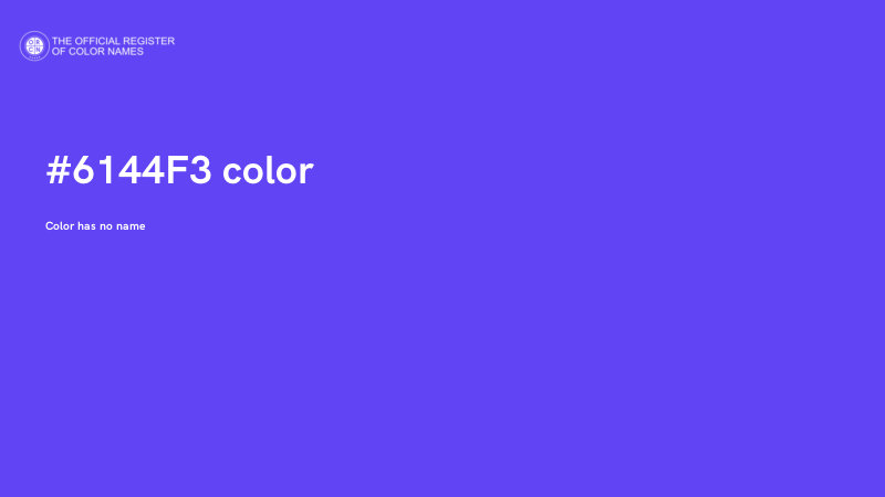 #6144F3 color image