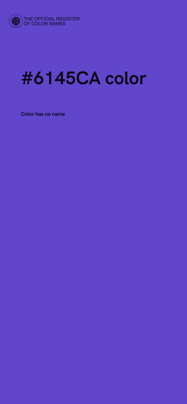 #6145CA color image