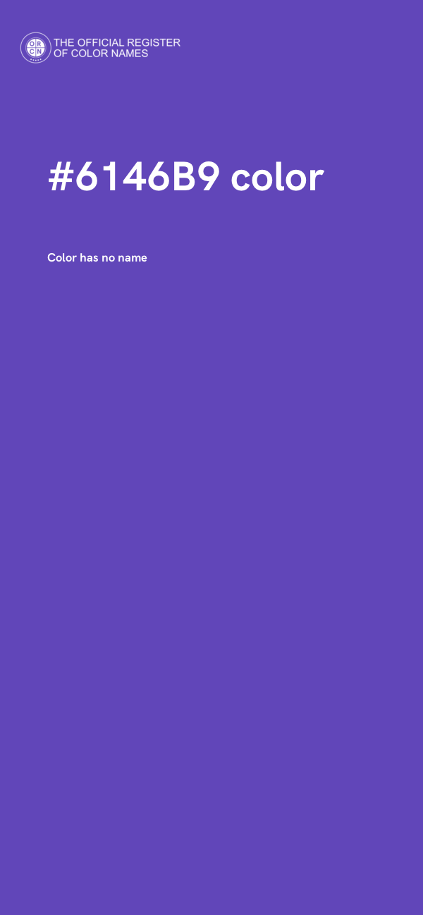 #6146B9 color image