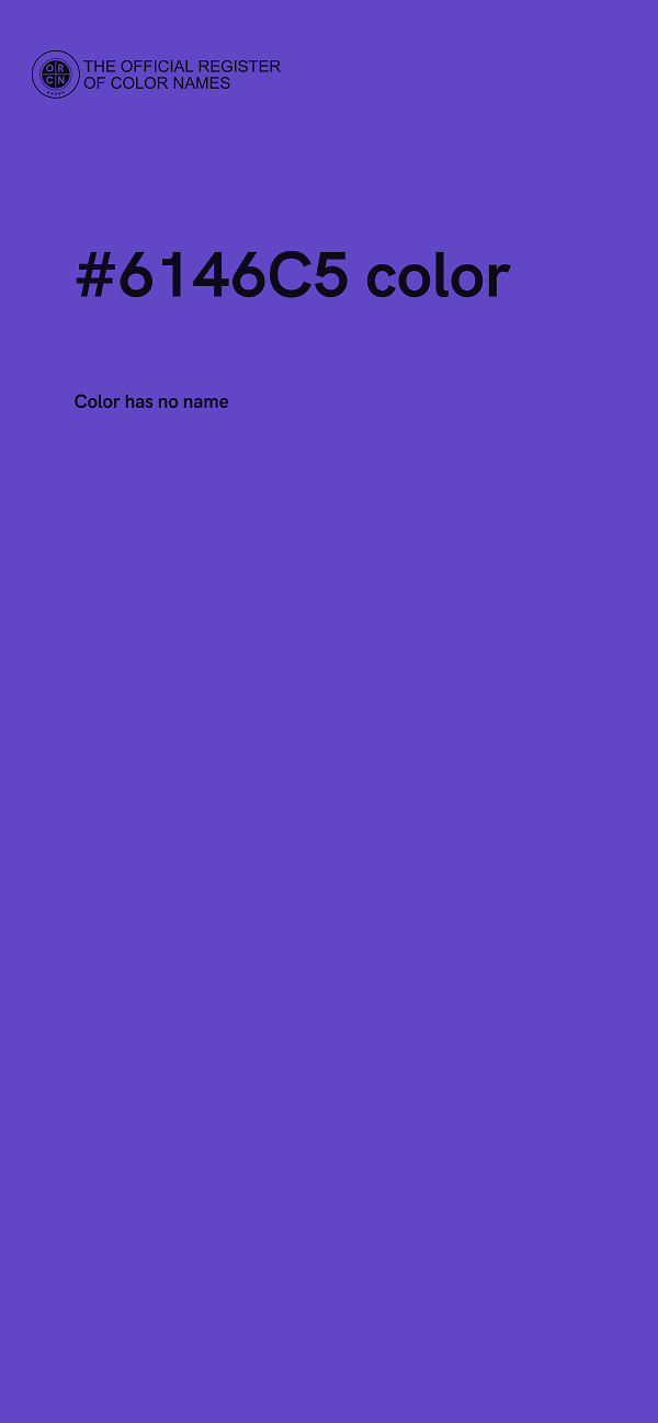 #6146C5 color image