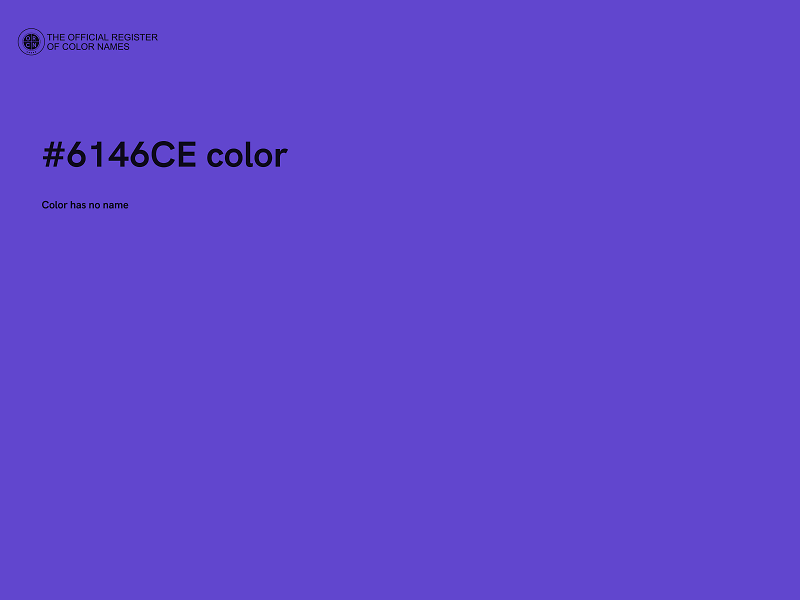 #6146CE color image