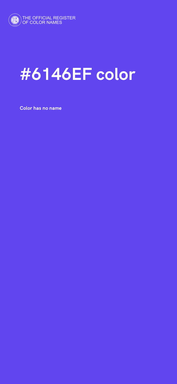 #6146EF color image