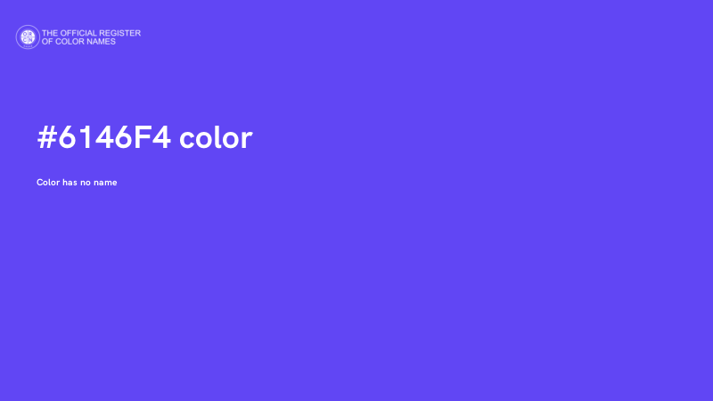 #6146F4 color image
