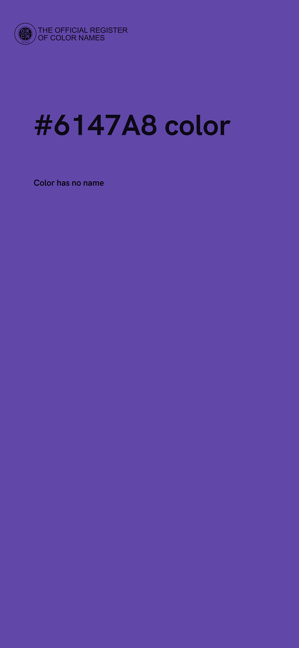 #6147A8 color image