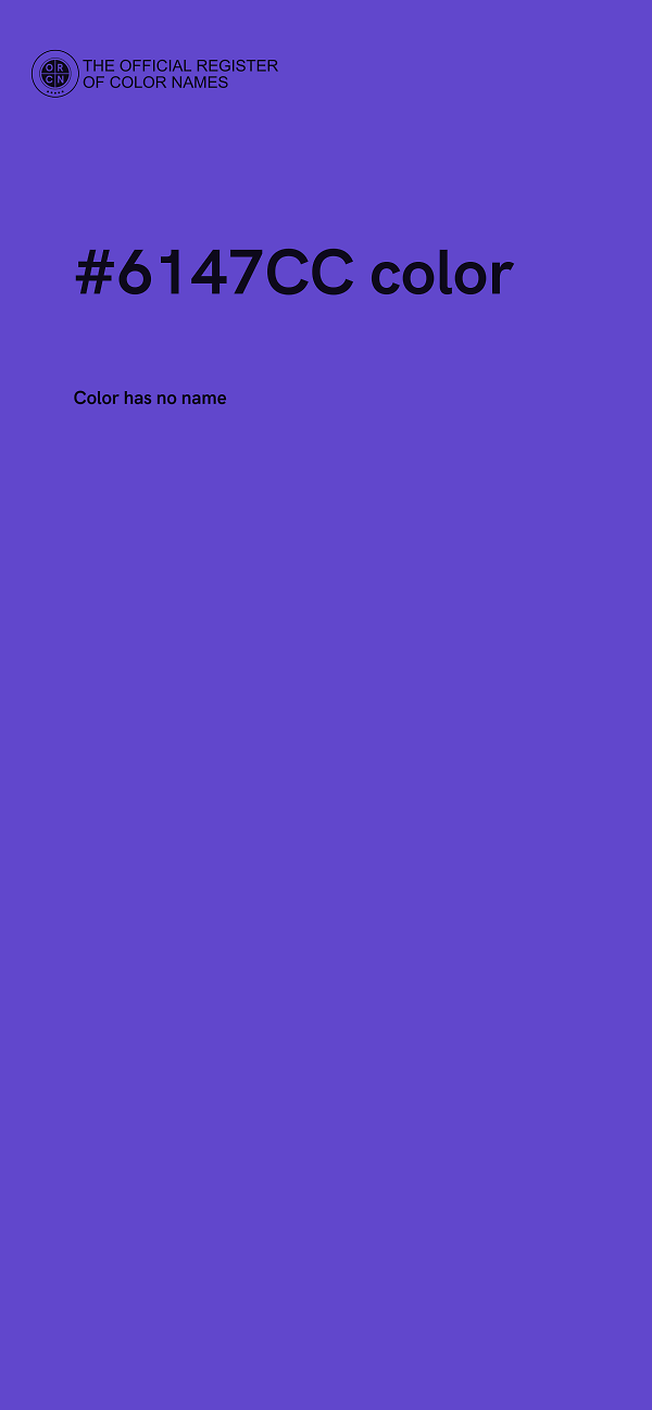 #6147CC color image