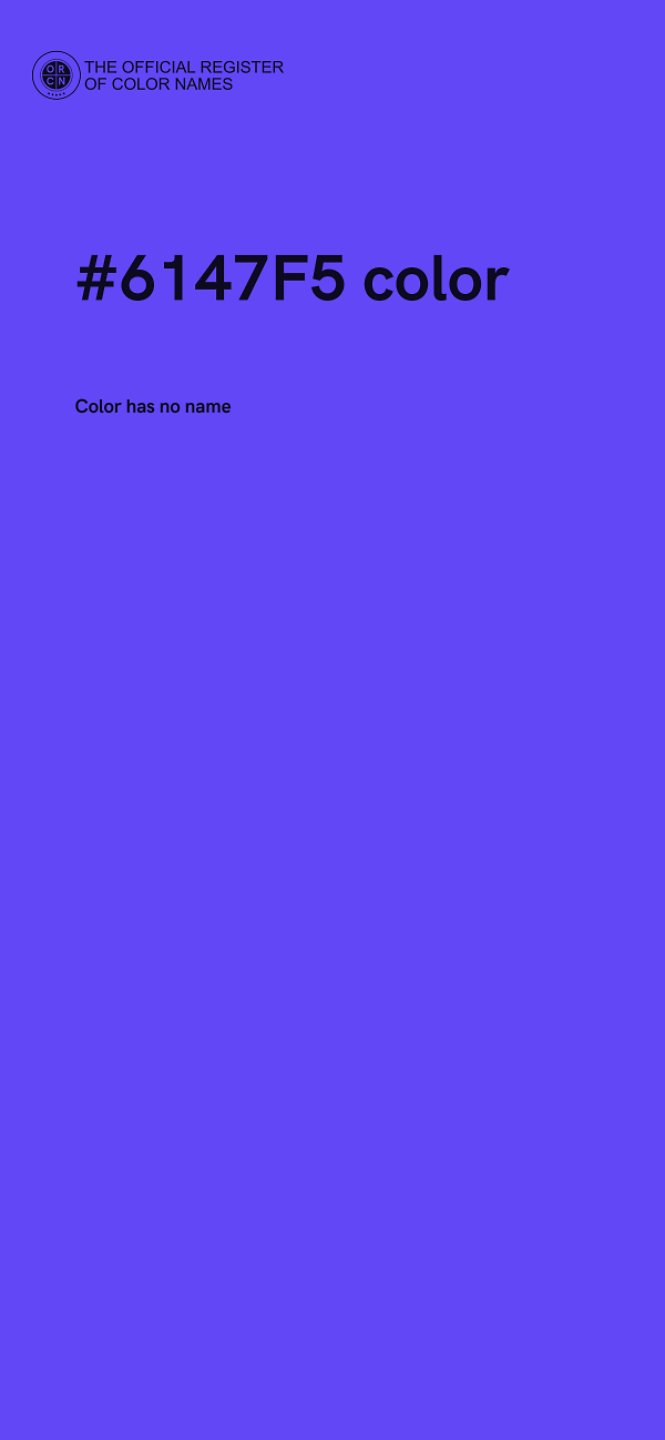 #6147F5 color image