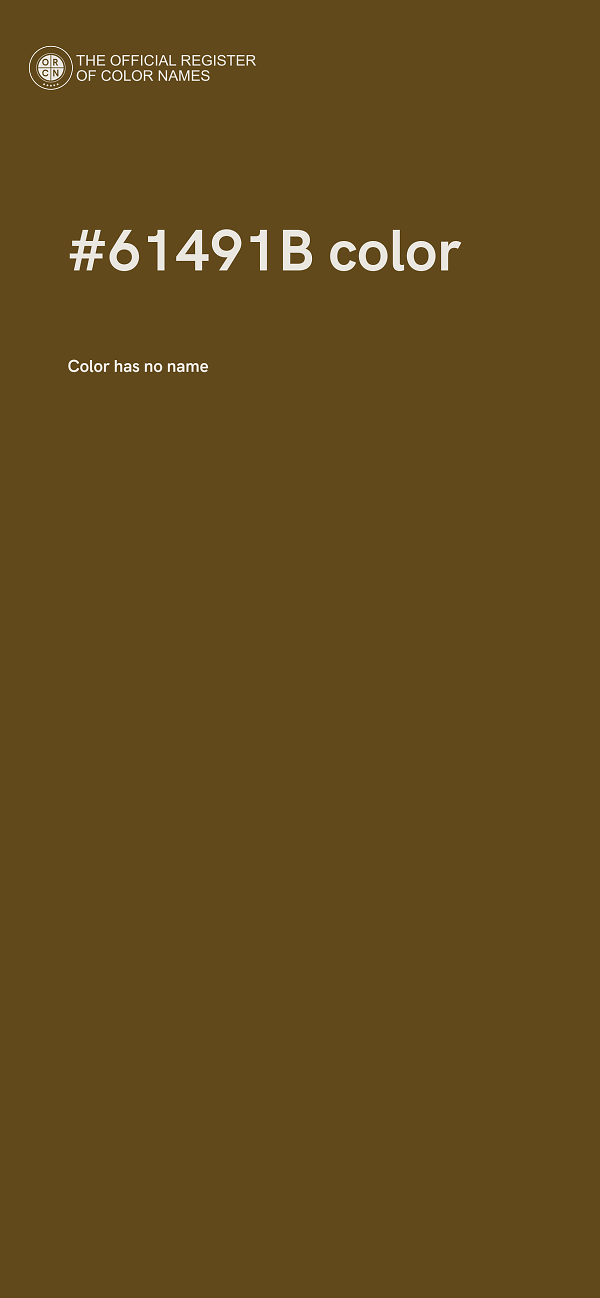 #61491B color image