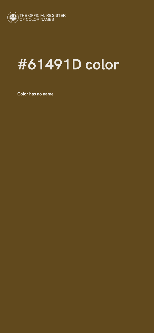 #61491D color image