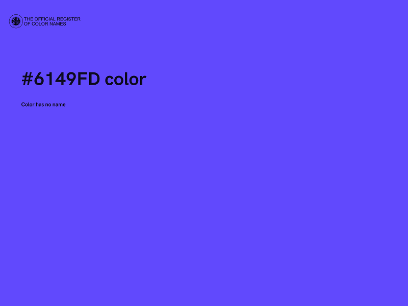 #6149FD color image