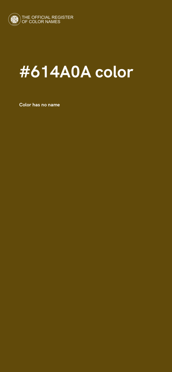 #614A0A color image